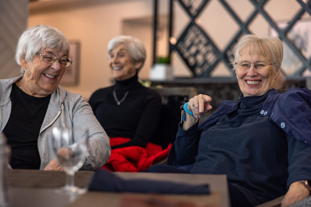 Socialization plays a big role in senior health at Clarendale Arcadia in Phoenix, AZ.